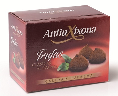 Truffes classiques au cacao (100 g) - Antiu Xixona